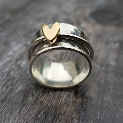 Melly - Bague en argent Amor