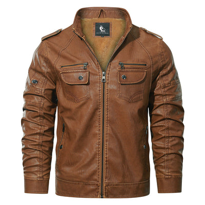 Veste Biker en Fleece